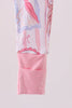 Pink Character Ruffle Bamboo Romper