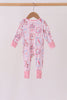 Pink Character Ruffle Bamboo Romper