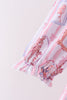 Pink Character Ruffle Bamboo Dress
