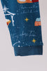 Navy Nativity Bamboo Pants Set