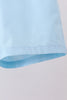 Peter pan collar shorts set