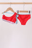 Red 2pc mom&me swimsuit