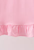 Pink Apple Ruffle Dress