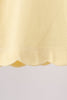 Yellow Apple Embroidery Scalloped Set