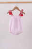Pink Apple Gingham Bubble
