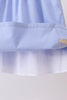 Blue Sailboat Embroidered Dress