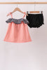 Orange Jack-O-Lantern Bloomer Set