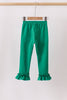 Forest ruffle pants