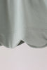 Green turkey embroidery scalloped bloomer set