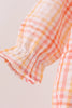 Pink plaid bubble