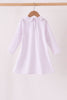Pink dot turkey embroidery dress