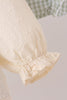 Beige turkey embroidery bloomer set