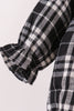 Black&white plaid bubble