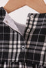 Black&white plaid bubble