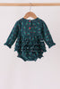 Forest holly lace ruffle bubble