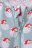 Sage santa claus bamboo romper