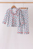 Sage santa claus bamboo pants set