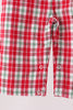 Red christmas tree truck embroidery plaid jonjon