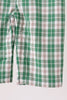 Green christmas tree truck embroidery plaid jonjon