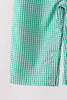 Green gingerbread embroidery gingham jonjon