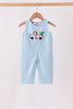 Blue plaid deer reversible jonjon