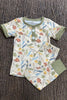 Fishing Printed Boys Pajamas