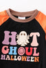 Halloween "HOT CHOUL" baby boy romper