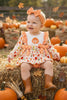 Fall Multi Printed Girls Baby Tunic and Baby Bloomers w/ front bows