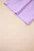 Khaki Stripe Dolman Sleeve Polo Shirt and Drawstring Shorts Set