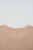 Parchment Plus Size Drop Shoulder Knit Tunic Top