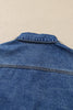 Sail Blue Vintage Wash Western Shift Denim Jacket