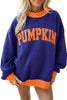 Tomato Red Polka Dot Letter Print Contrast Trim Mock Neck Sweatshirt