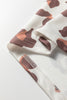 Beige Drawstring Leopard Print Patch Pocket Loose Pants