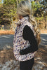Multicolour Camouflage Puffer Zip-up Stand Neck Sleeveless Vest