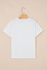White Coquette Cowgirl Elements Printed Relaxed Tee