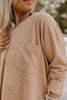 Parchment Plus Size Drop Shoulder Knit Tunic Top