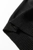 Black Merry Colorful Dot Detail Christmas Drop Shoulder Sweater