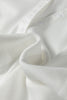 White Button Placket 3/4 Striped Sleeve Patchwork Rib Knit Top
