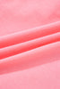Sachet Pink Slim Tank Top Elastic Waist Mini Skort 2pcs Outfit