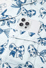 Sky Blue Bow Print Short Pajama Set