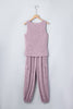 Orchid Bouquet Casual Tank Top Drawstring Jogger Pants 2pcs Outfit