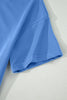 Sachet Pink Solid Cover Oversize Tee Pocketed Casual Pants 2pcs Outfit