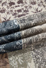Brown Western Print Casual Shift Jeans