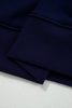 Black CLASSY UNTIL KICKOFF Plush Letter Patched Loose Sweatshirt