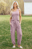 Orchid Bouquet Casual Tank Top Drawstring Jogger Pants 2pcs Outfit