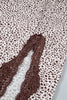 Brown Cheetah Print Trim Split Long Western Skirt