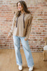 Casual Thermal Textured Lace Drawstring Baggy Hoodie
