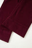 Vineyard Green Corduroy Solid Color High Waist Wide Leg Pants