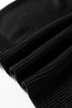 Black Merry Colorful Dot Detail Christmas Drop Shoulder Sweater