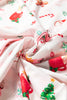 White Christmas Spirits Shirt Style 2pcs Short Pajama Set